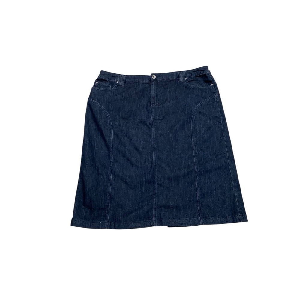 CJ Banks Denim Skirt Size 24W
